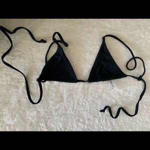 Zaful black thong bikini size small